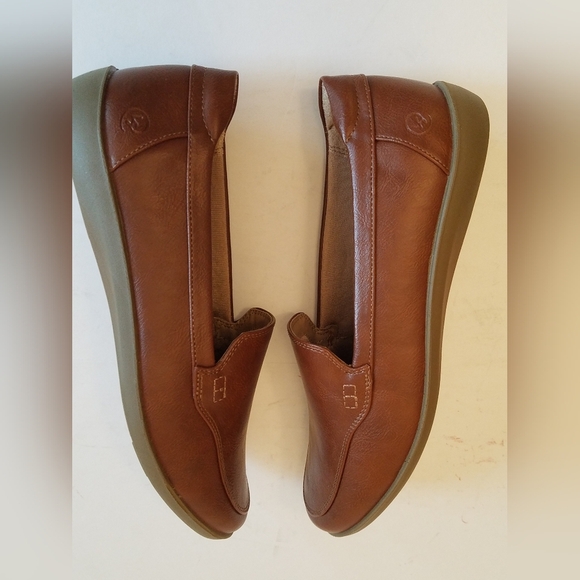 Life Stride Women's Loafers Slip on Soft System Active Arch Size 8.5 W Brown - Picture 12 of 15